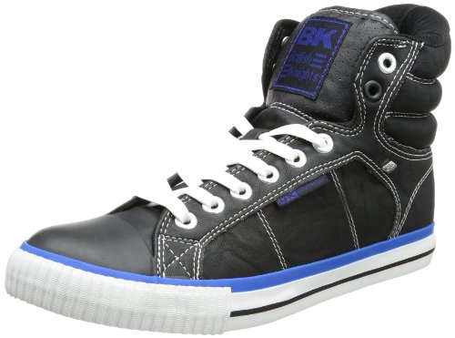 British Knights Atoll B32-3713, Herren Sneaker, Schwarz (Black/Blue 1), EU 46 von British Knights