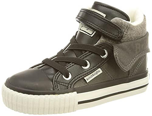 British Knights Baby-Jungen ROCO Sneaker, DK Grey/Black, 20 EU von British Knights