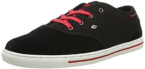 British Knights Capri B33-3650 Herren Sneaker, Schwarz (Black/red 1), EU 45 von British Knights