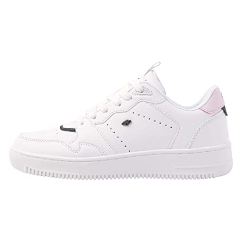 British Knights Damen Aura Sneaker, Weiss Rosa, 37 EU von British Knights