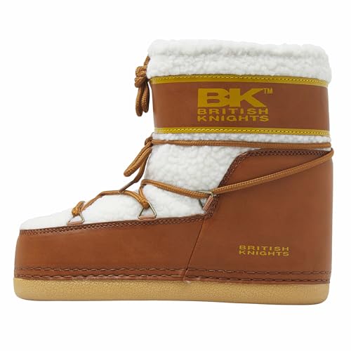 British Knights Damen Blizzard, Cremeweiss/cognacfarben, 38 EU von British Knights