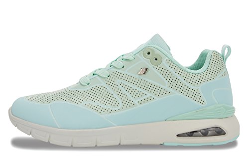 British Knights Damen Demon Sneaker, Grün (Mint-LT Mint 08), 41 von British Knights