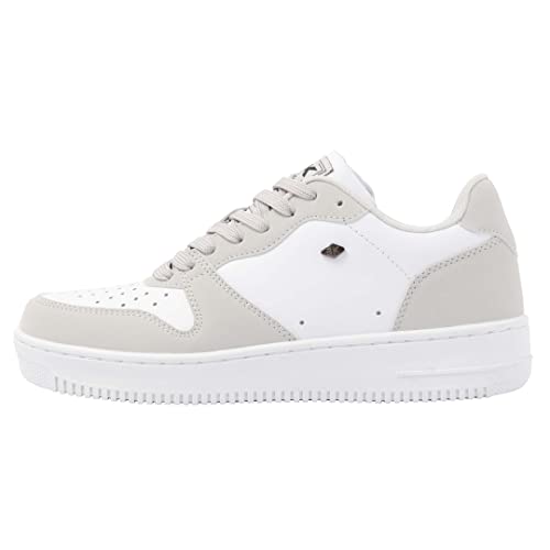 British Knights Damen June Sneaker, Hellgrau Weiss, 37 EU von British Knights