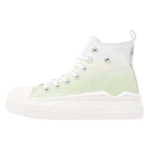 British Knights Damen Kaya Flow MID Sneaker, Hellgrün, 36 EU British Knights Damen Kaya Flow MID Sneaker, Hellgrün, 36 EU von British Knights
