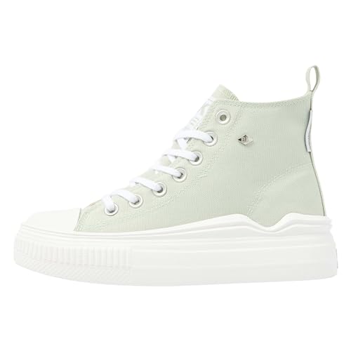 British Knights Damen Kaya Flow MID Sneaker, Hellgrün, 40 EU British Knights Damen Kaya Flow MID Sneaker, Hellgrün, 40 EU von British Knights