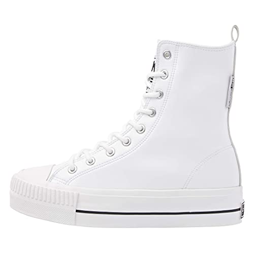 British Knights Damen Kaya HIGH Sneaker, Off White, 36 EU von British Knights