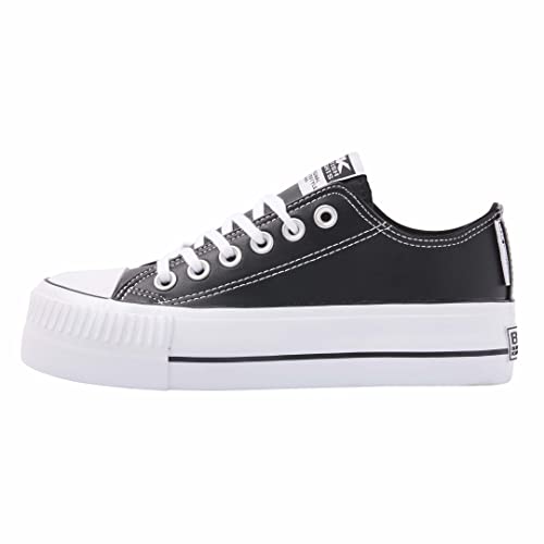 British Knights Damen Kaya Low Sneaker, Schwarz, 39 EU von British Knights