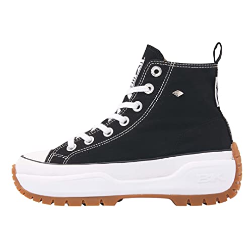 British Knights Damen Kaya MID Fly Sneaker, Black, 39 EU British Knights Damen Kaya MID Fly Sneaker, Black, 39 EU von British Knights