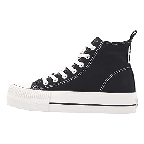 British Knights Damen Kaya MID Sneaker, Black, 37 EU von British Knights