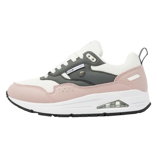 British Knights Damen Lennox Sneaker, Rosa Weiss Dunkelgrau, 36 EU British Knights Damen Lennox Sneaker, Rosa Weiss Dunkelgrau, 36 EU von British Knights
