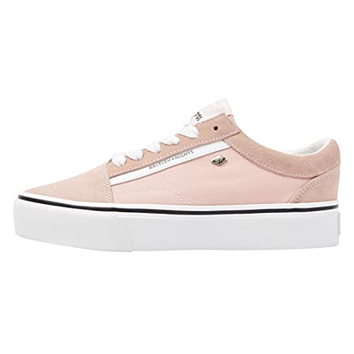 British Knights Damen Mack Platform Sneaker, Soft PINK/White, 36 EU von British Knights