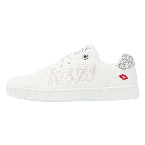 British Knights Damen Mist Sneaker, Weiss Weiss Kisses, 36 EU von British Knights