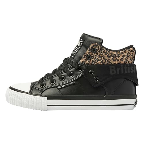 British Knights Damen ROCO Sneaker, Schwarz/Braun Leopard, 40 EU British Knights Damen ROCO Sneaker, Schwarz/Braun Leopard, 40 EU von British Knights