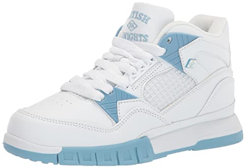 British Knights Damen Virga Fashion Sneaker, Weiß/Carolina Blau, 38.5 EU von British Knights