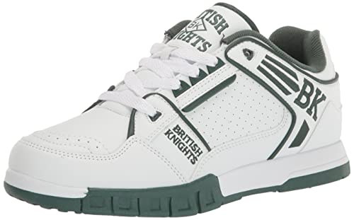 British Knights Herren Astra Sneaker, Weiß/Pineneedle, 44 EU von British Knights