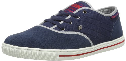 British Knights Herren Capri Hausschuhe, Blau (Navy/Grey/red 2), 46 von British Knights