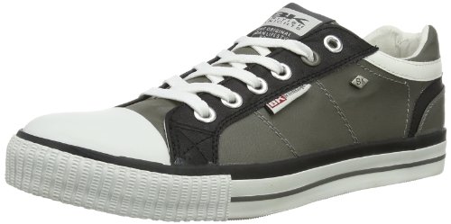 British Knights Herren Eclipse LO Hausschuhe, Grau (dk.Grey/Black 1), 45 von British Knights