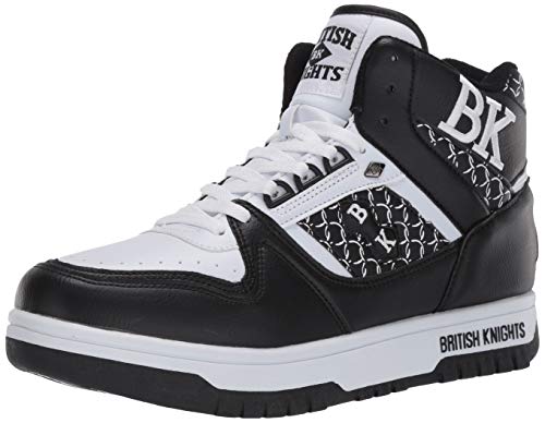 British Knights Herren Kings SL Sneaker, schwarz/weiß, 41.5 EU von British Knights