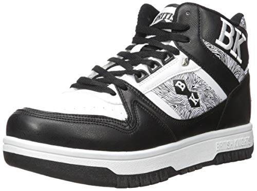 British Knights Herren Kings SL Turnschuh, weiß/schwarz, 40 EU von British Knights