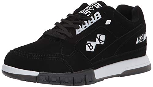 British Knights Herren Metros Sneaker, Schwarz/Weiß/Black Ice, 41 EU von British Knights