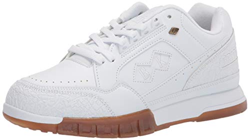 British Knights Herren Metros Sneaker, Weiß/Gum, 40 EU von British Knights