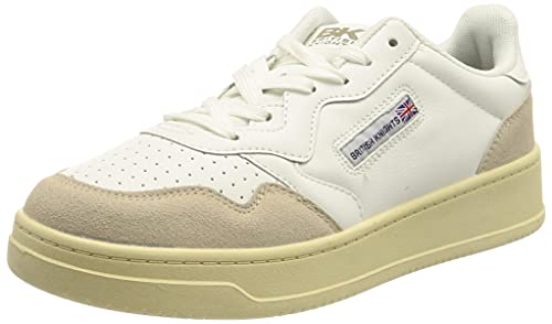 British Knights Herren NOORS Sneaker, White, 44 EU von British Knights