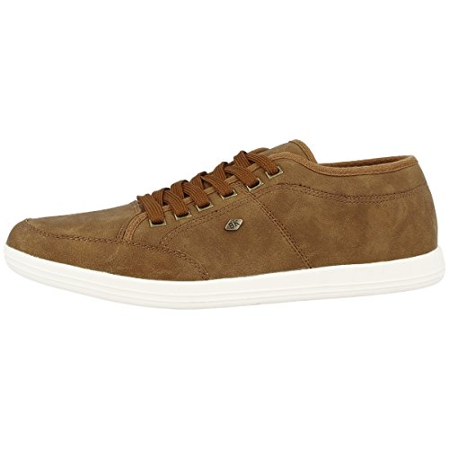 British Knights Herren Poka LO Sneaker, Braun (Cognac04), 44 EU (10 UK) von British Knights