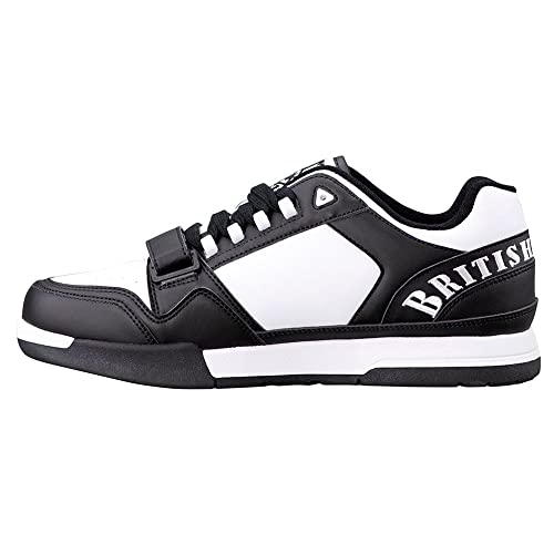 British Knights Herren Ultra Sneaker, schwarz/weiß/schwarz, 41.5 EU von British Knights