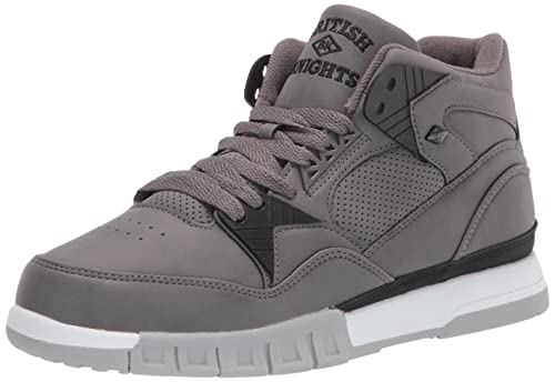 British Knights Herren Virga Fashion Sneaker, Anthrazit/Schwarz/Grau/Weiß, 44 EU von British Knights