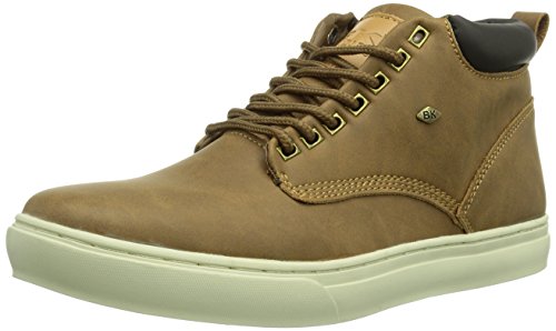 British Knights Herren Wood Hohe Sneakers, Braun (Brown-DK Brown02) von British Knights