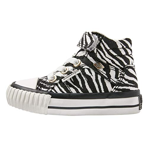 British Knights Jungen Mädchen DEE Sneaker, Zebra, 20 EU von British Knights