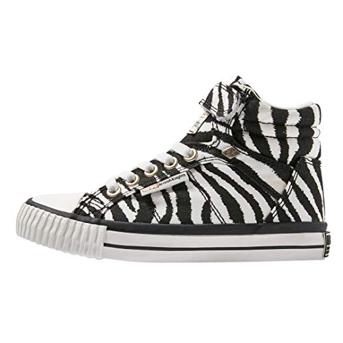 British Knights Jungen Mädchen DEE Sneaker, Zebra, 21 EU von British Knights