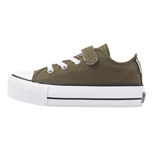 British Knights Jungen Mädchen Kaya Low Sneaker, Olivgrün, 29 EU von British Knights