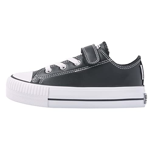 British Knights Kaya Low Sneaker, Schwarz Weiss, 33 EU von British Knights