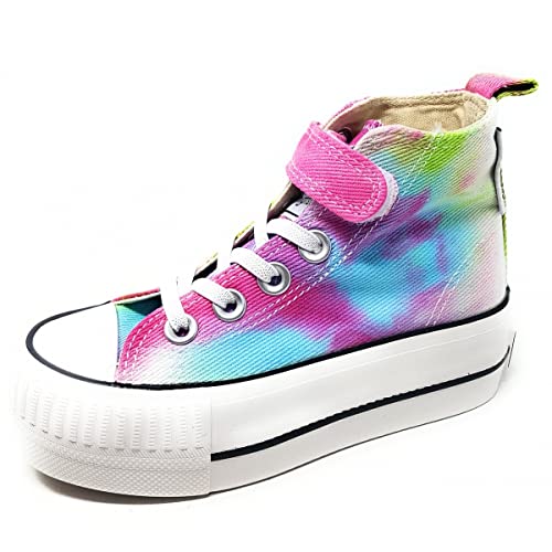 British Knights Kaya MID Sneaker, Rainbow/TIE DYE, 28 EU von British Knights