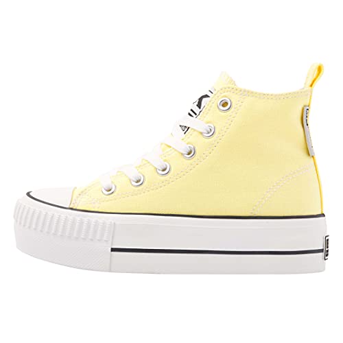 British Knights Kaya MID Sneaker, Yellow, 28 EU von British Knights