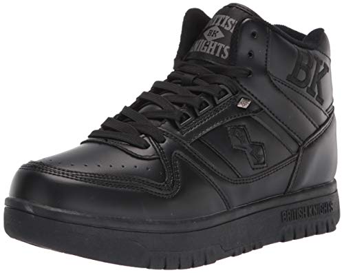 British Knights Mens Kings Sl Mid-top Classic Basketball Sneaker, Black, 10.5 US von British Knights