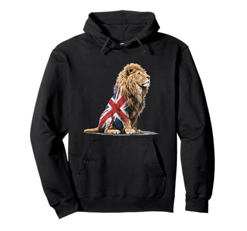 Großer Löwe in britischen Farben Kostüm für Erwachsene und Kinder Pullover Hoodie Großer Löwe in britischen Farben Kostüm für Erwachsene und Kinder Pullover Hoodie von British Lion Outfit