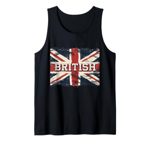 Proud to Be British Grunge, Union Jack Flag, englische Jungen, Herren Tank Top Proud to Be British Grunge, Union Jack Flag, englische Jungen, Herren Tank Top von British Pride UK Flag Celebrate British Heritage