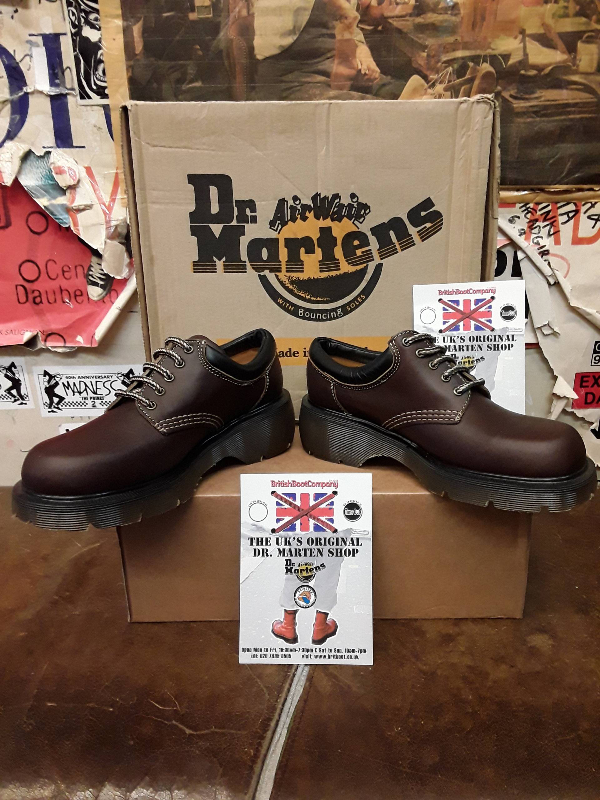 Dr Martens 8603 Gaucho Harvey Made in England Club Sole Gr. 5 von BritishBootVintage