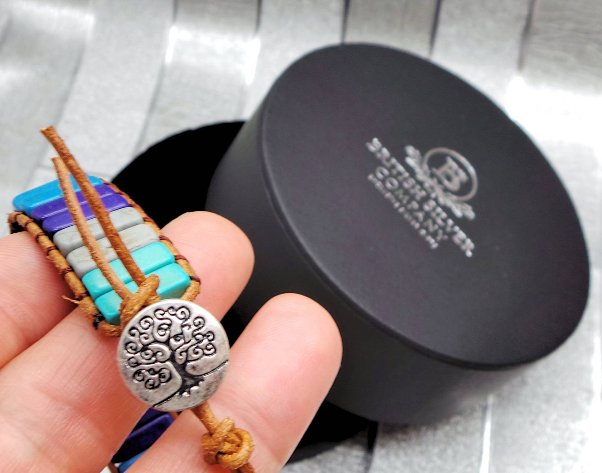 Chakra Armband in Luxus Geschenk Etui Box Yoga Heilung Erholung Glaube Geschenke Buddha Baum Des Lebens Schmuck Unisex Herren Damen Meditation Wisdom von BritishGoldCompany