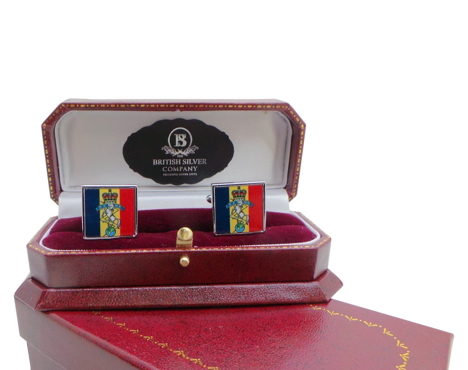 Reme Silber Manschettenknöpfe Royal Corps Of Electrical Mechanical Engineers British Army Military Set Luxus Geschenkhülle Handarbeit Schmuck von BritishGoldCompany