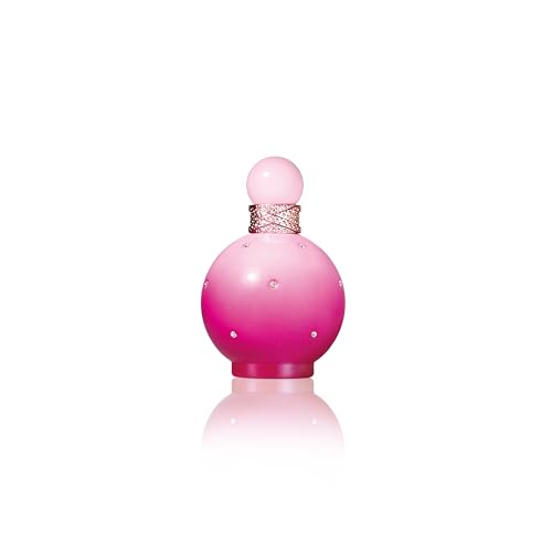 Britney Spears Candied Fantasy 100 ml – Eau de Toilette für Damen – Blumiger Gourmand-Duft – Noten von Bubblegum, Rosa Hibiskus und Moschus – Parfum Damen – Pinkfarbener Ombre-Flakon von Britney Spears