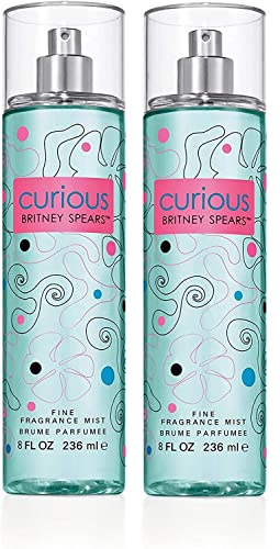 Britney Spears Curious Ladies Womens Fine Fragrance Mist Body Spray 236ml 2er Pack von Britney Spears