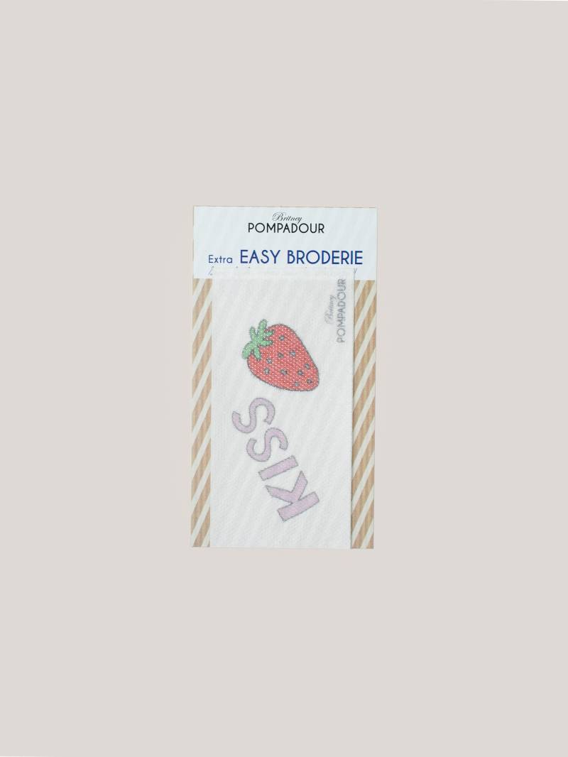 Kiss Strawberry - Stickmuster, Extra Easy Broderie Kiss Strawberry - Stickmuster, Extra Easy Broderie von BritneyPompadour