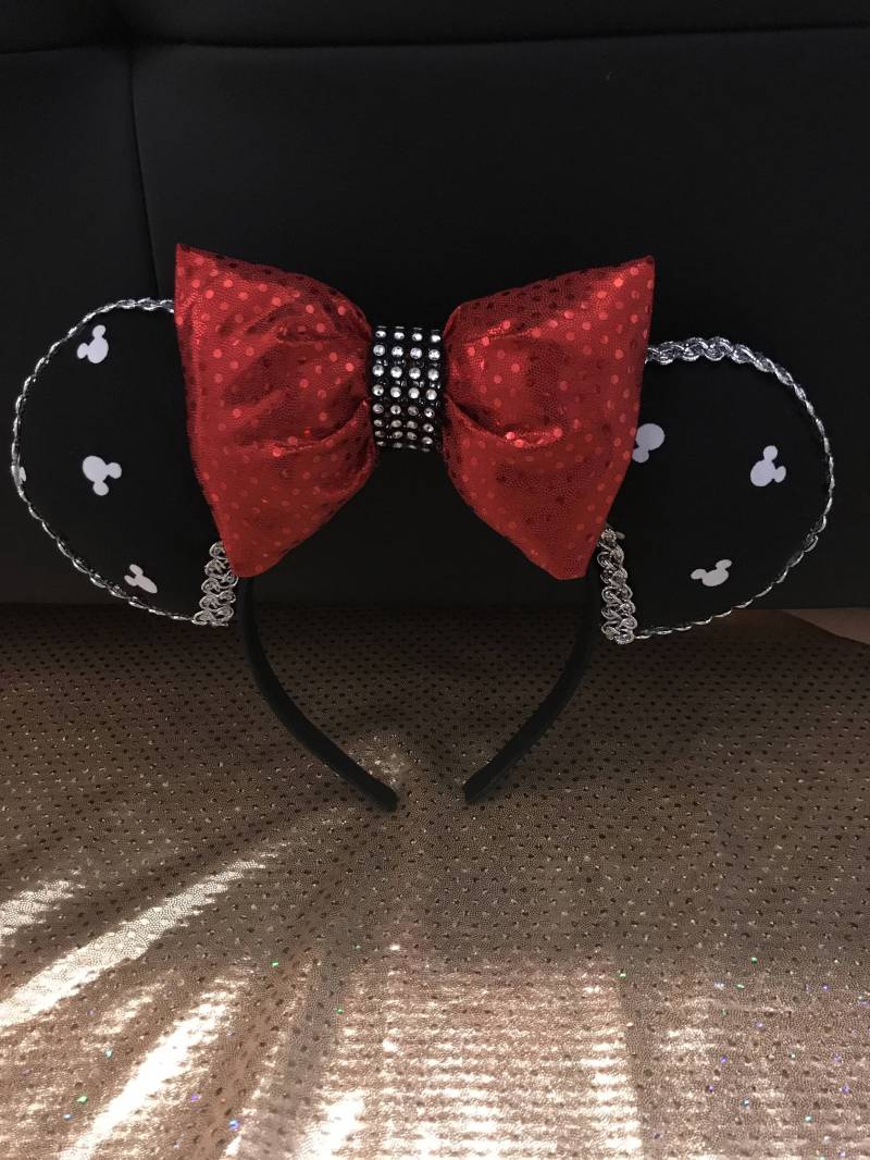 Micky Maus Print Stirnband Micky Maus Print Stirnband von BritsBlingandBows