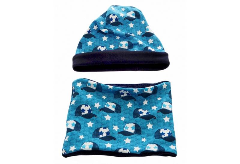 Britta Meier Beanie Warmes Kinder-Set Loop und Beanie (4-8 J) Marke Britta Meier von Britta Meier