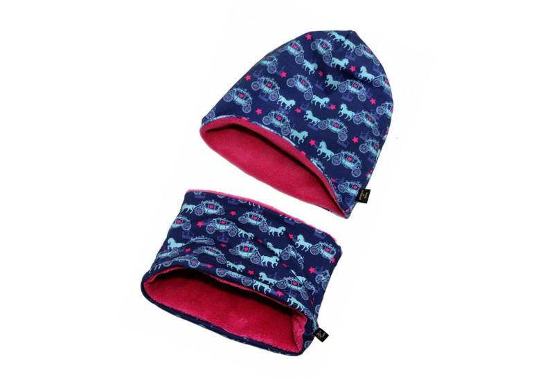 Britta Meier Beanie Warmes Kinder-Set Loop und Beanie (4-8 J) Marke Britta Meier von Britta Meier