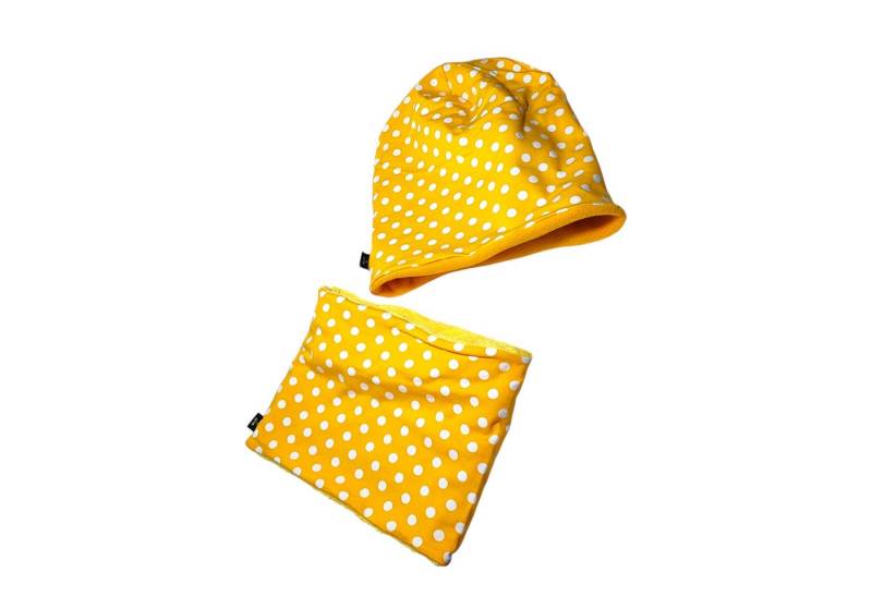 Britta Meier Beanie Warmes Kinder-Set Loop und Beanie (4-8 J) Marke Britta Meier von Britta Meier