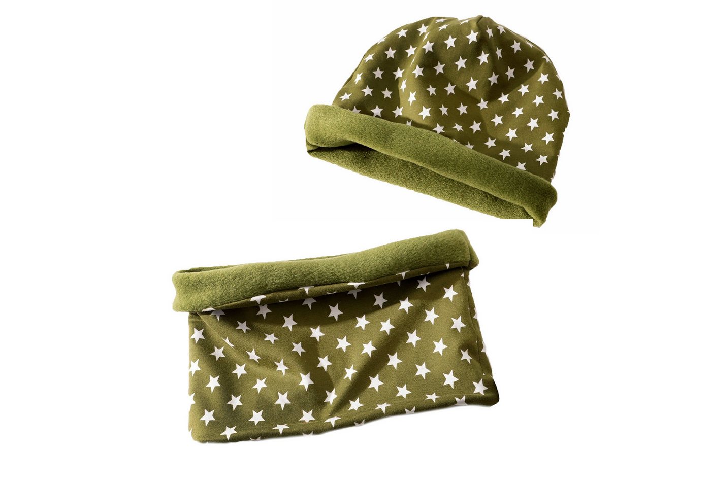 Britta Meier Beanie Warmes Kinder-Set Loop und Beanie (4-8 J) Marke Britta Meier von Britta Meier